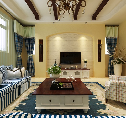 客厅梁柱风水化解方法